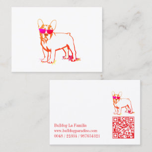 Tarjeta De Visita Bulldog Francés