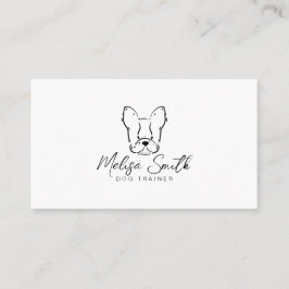 Tarjeta De Visita Bulldog francés