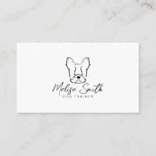 Tarjeta De Visita Bulldog francés
