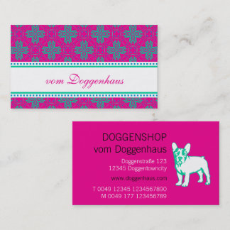 Tarjeta De Visita Bulldogs Franceses