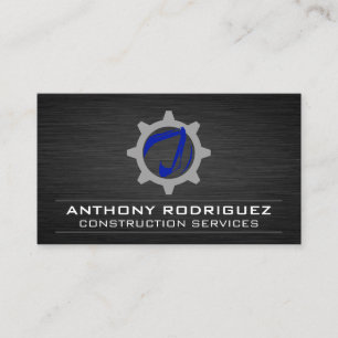 Tarjeta De Visita Bulldozer   Vehículo de construcción   Generador