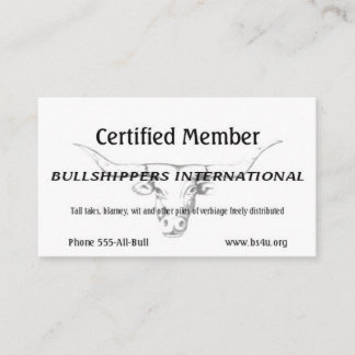 Tarjeta De Visita Bullexpedidores Miembros internacionales