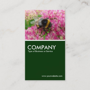 Tarjeta De Visita Bumble Bee en Sedam - Verde oscuro