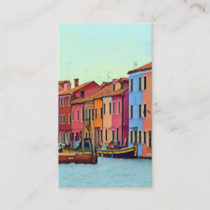 Tarjeta De Visita BURANO - Laguna Veneciana - Burano