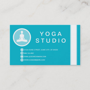 Tarjeta De Visita Burbuja de YOGA