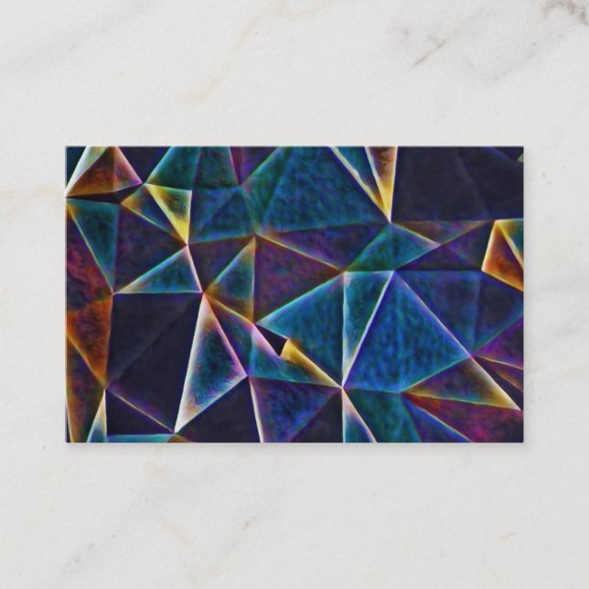 Tarjeta De Visita Burbujas rotas (Anverso)