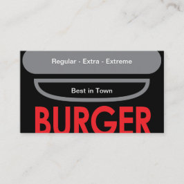 Tarjeta De Visita Burger