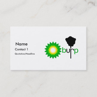 Tarjeta De Visita Burps de BP