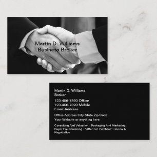 Tarjeta De Visita Business Broker Y Marketing En Red