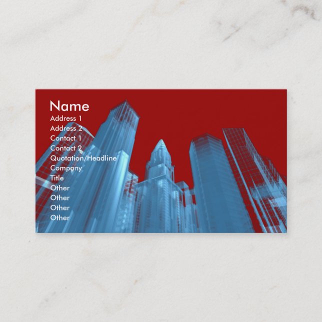 Tarjeta De Visita business_card (Anverso)