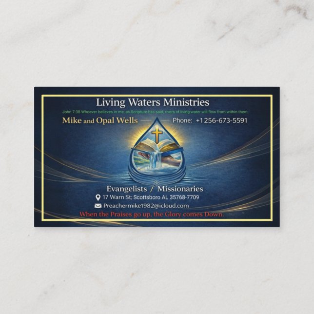 Tarjeta De Visita Business Card (Reverso)