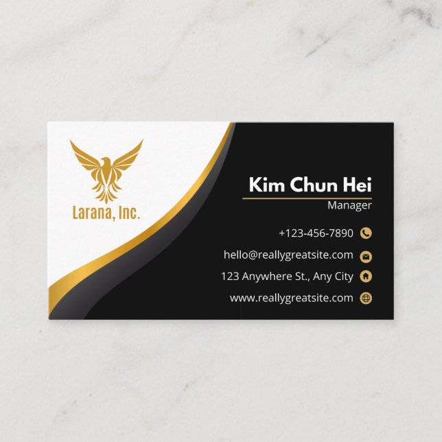 Tarjeta De Visita business card (Anverso)