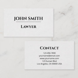 Tarjeta De Visita Business card
