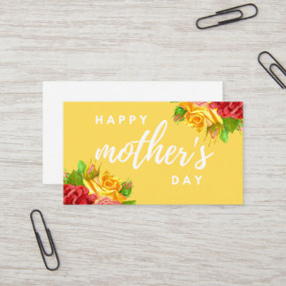 Tarjeta De Visita business card happy mother day