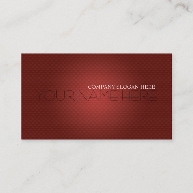 Tarjeta De Visita Business Card Ref_039 (Anverso)