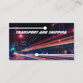 Tarjeta De Visita business card, transport, logistic, nightexpress 1