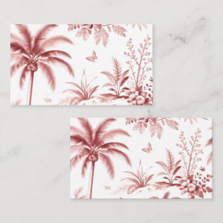 Tarjeta De Visita Business cards luxurious pink for business owners 