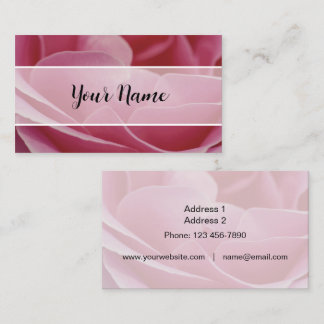 Tarjeta De Visita Business Cards - Rose-01