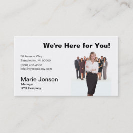 Tarjeta de visita "Business People"
