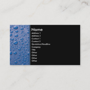 Tarjeta De Visita business_rain