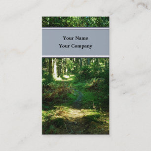Tarjeta De Visita businesscard encantado del bosque