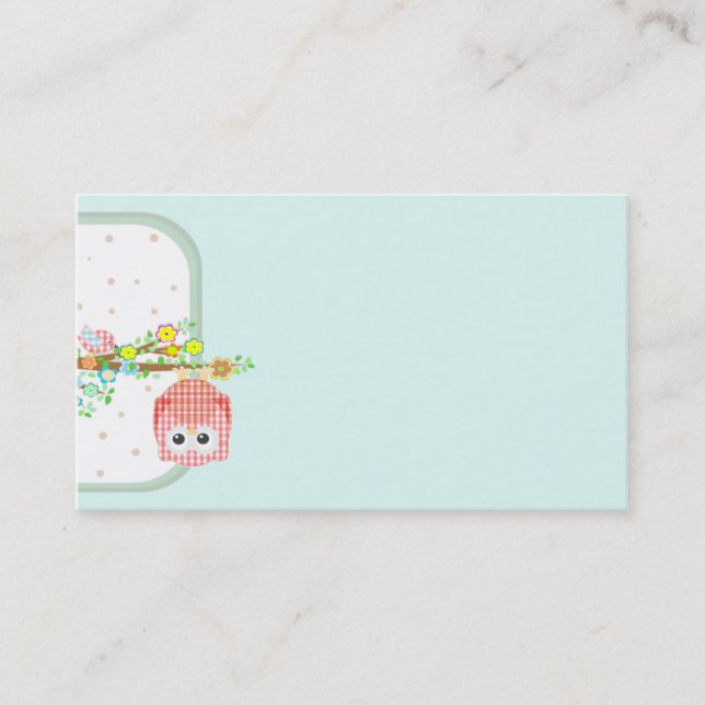 Tarjeta De Visita businesscard precioso agradable lindo para los (Anverso)