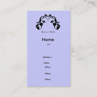 Tarjeta De Visita businesscards elegantes del victorian