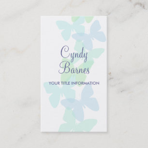 Tarjeta De Visita Butterflies Business Card