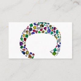 Tarjeta De Visita C Diseño inicial de gema