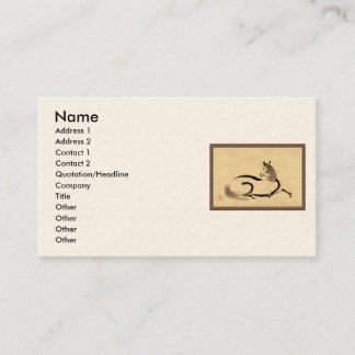 Tarjeta De Visita Caballo