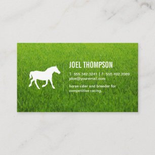 Tarjeta De Visita Caballo
