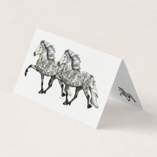 Tarjeta De Visita Caballo carismático ~ islandés