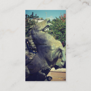 Tarjeta De Visita Caballo de Kansas City Plaza