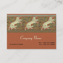 Tarjeta De Visita Caballo de serranía Art Nouveau - Personalizar