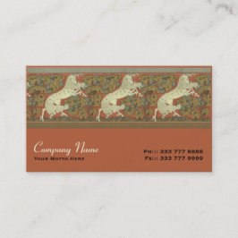 Tarjeta De Visita Caballo de serranía Art Nouveau - Personalizar