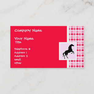 Tarjeta De Visita Caballo lindo