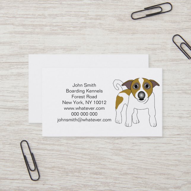 Tarjeta De Visita Caballos de embarque (Anverso/Reverso In Situ)