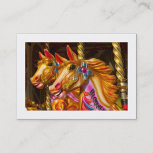 Tarjeta De Visita Caballos de paso en masa (bordeados)