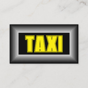 Tarjeta De Visita Cabaña de servicio de taxista de tramas grises ama