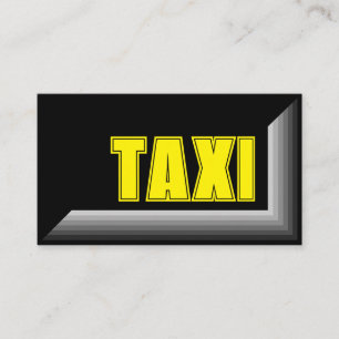 Tarjeta De Visita Cabaña de servicio de taxista de tramas grises ama