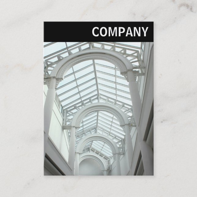 Tarjeta De Visita Cabecera V - Arcade/Mall (Anverso)