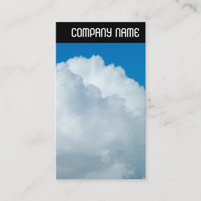 Tarjeta De Visita Cabecera V - Cumulonimbus (Anverso)