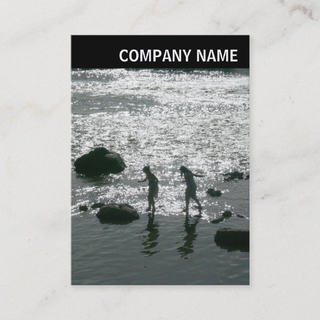 Tarjeta De Visita Cabecera V - Foto - Piedras en etapas (Anverso)