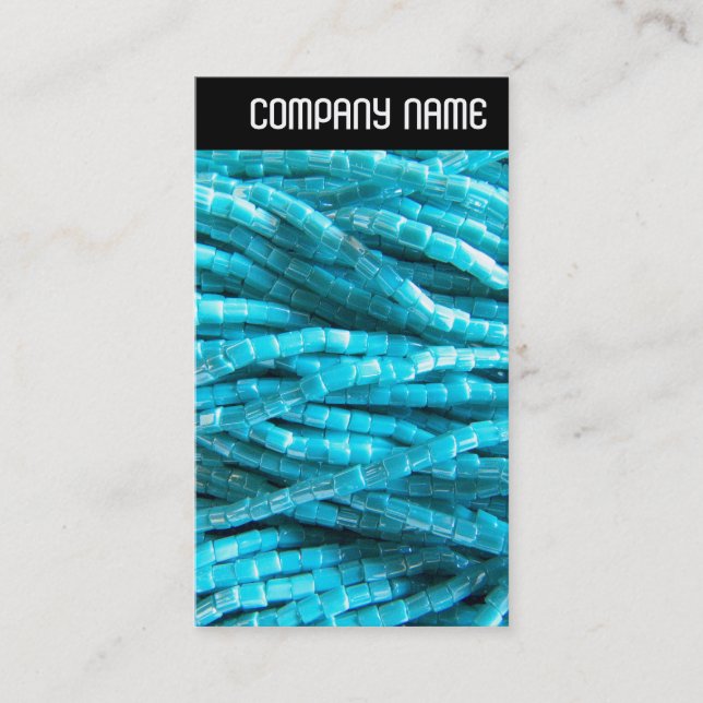 Tarjeta De Visita Cabecera V - Frenas de abalorios (Anverso)