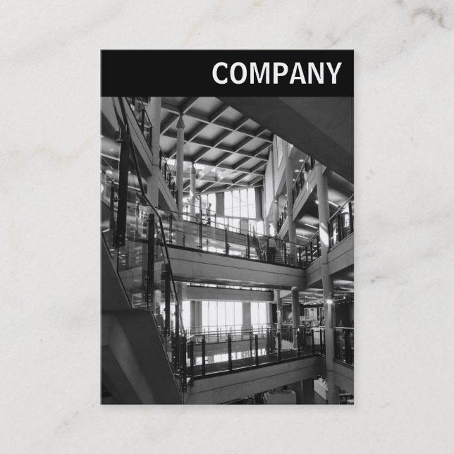 Tarjeta De Visita Cabecera V - Interior moderno (Anverso)