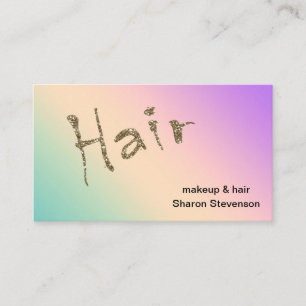 Tarjeta De Visita Cabello, estilista, personalizado