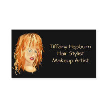 Cabeza roja elegante del Cosmetologist del