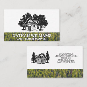 Tarjeta De Visita Cabina   Forrest