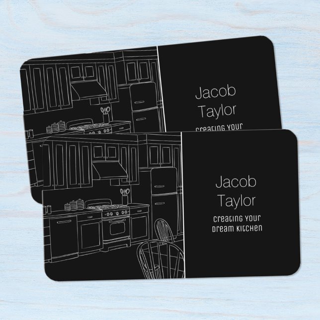 Tarjeta De Visita Cabinets de cocina (Kitchen Cabinets Visiting Cards)