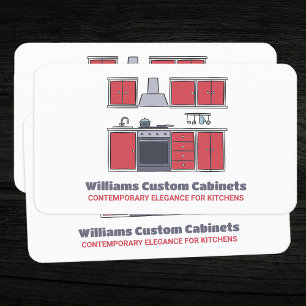 Tarjeta De Visita Cabinets de Personalizado de cocina